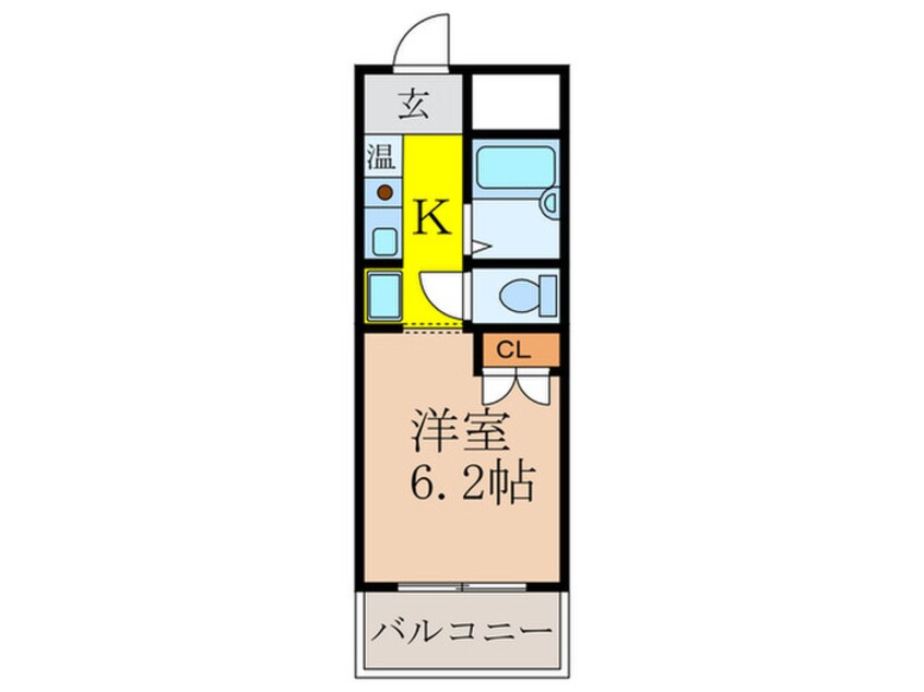 間取図 サニ－ハイツ新大阪