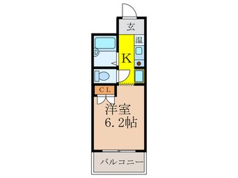 間取図 サニ－ハイツ新大阪