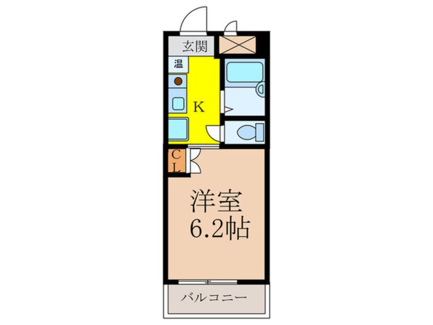 間取図 サニ－ハイツ新大阪