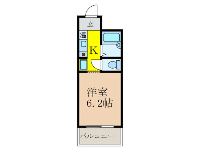 間取図 サニ－ハイツ新大阪