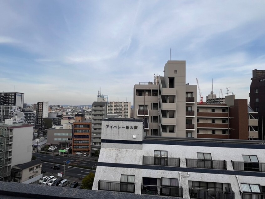 室内からの展望 サニ－ハイツ新大阪