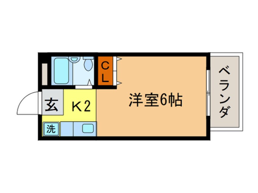 間取図 レジデンス唱洛西