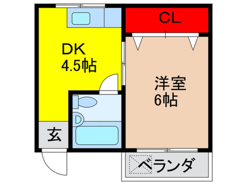 間取図 Ｒ－７ＮＥＹＡＧＡＷＡ