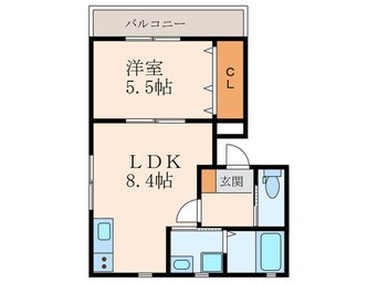 間取図 Schale
