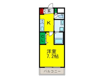 間取図 フレンドリーハイツ住吉