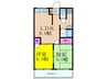 第２あかつきマンション 2LDKの間取り