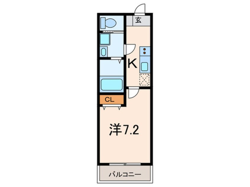 間取図 ジーメゾン大物