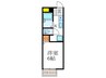 La Belle Equipe 1Kの間取り