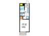 La Belle Equipe 1Kの間取り