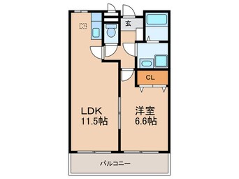 間取図 アップフィールド