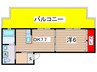 マルティ円町 1DKの間取り