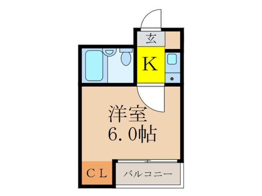 間取図 スリーデイズ新大阪