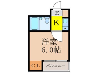間取図 スリーデイズ新大阪