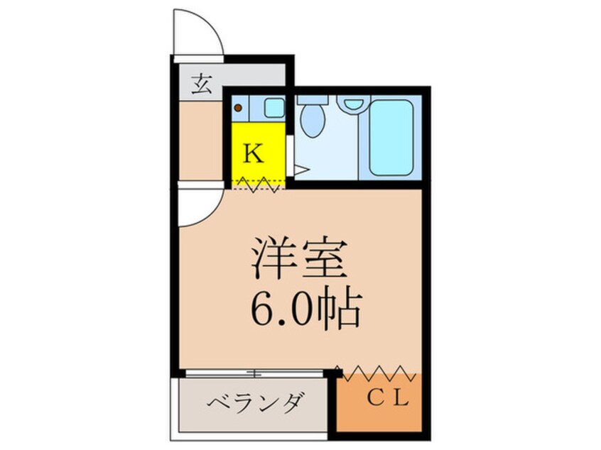 間取図 スリーデイズ新大阪