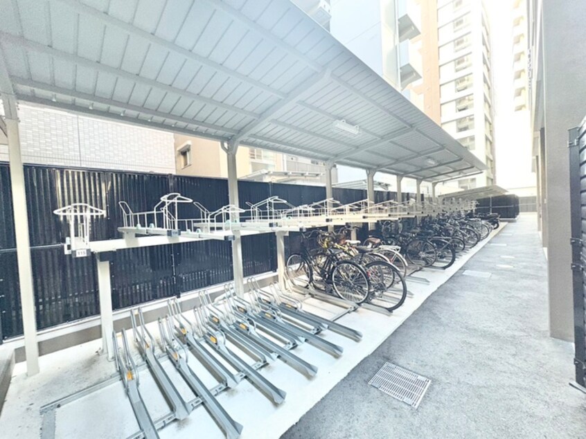 駐輪場 ｸﾚｽﾄｺｰﾄ靱公園　THE CLASS