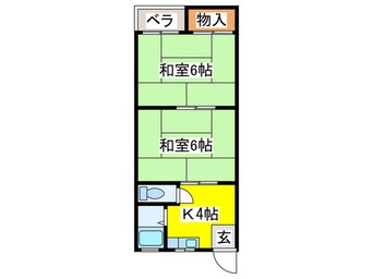 間取図 堺ハイツ