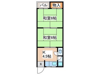 間取図 堺ハイツ