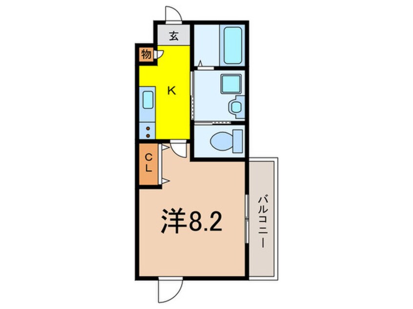 間取図 ラ・フォルム宝塚栄町