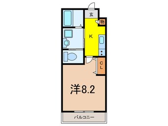 間取図 ラ・フォルム宝塚栄町