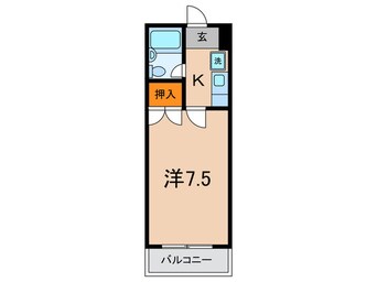 間取図 ピアッツァ六甲