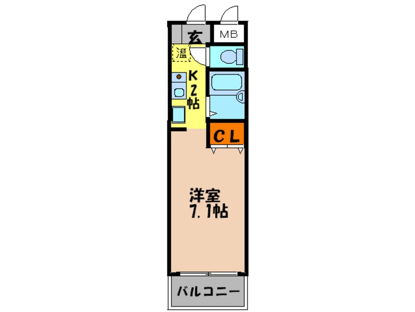 間取図 レコルテ千里中央
