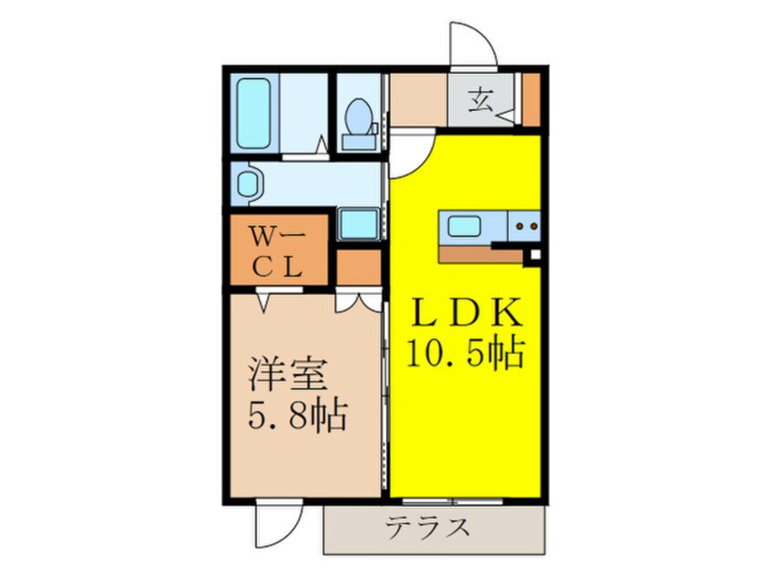 間取図 グランデレーヌ