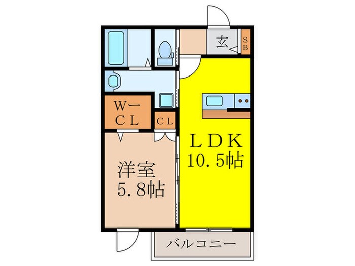 間取り図 グランデレーヌ