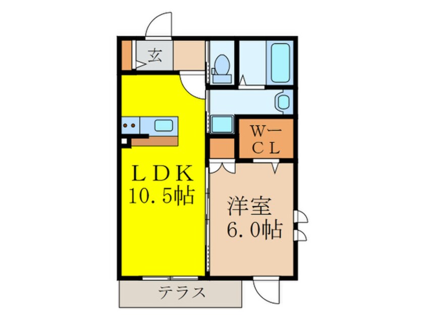 間取図 グランデレーヌ