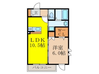 間取図 グランデレーヌ