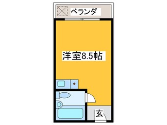 間取図 サンヒルズもず一番館