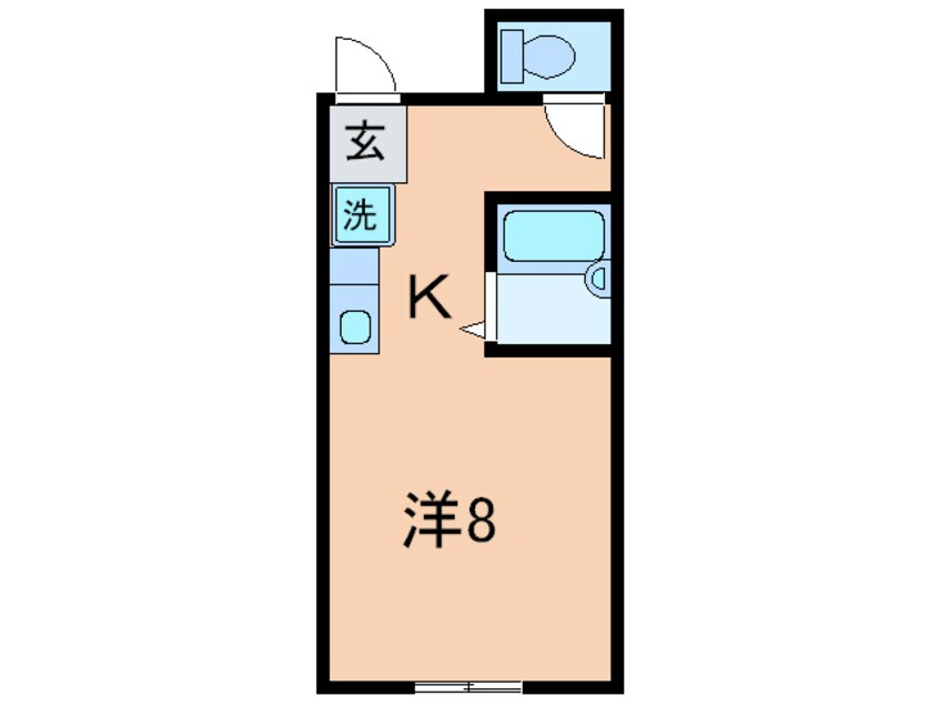 間取図 田上ハイツ