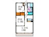 ツインバンブ－ 2LDKの間取り