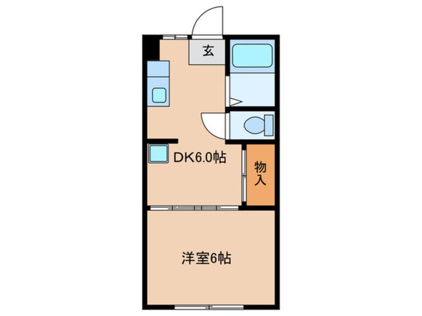 間取図 グリーンマンション