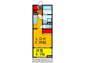 間取図 ボヌール　エテルネル