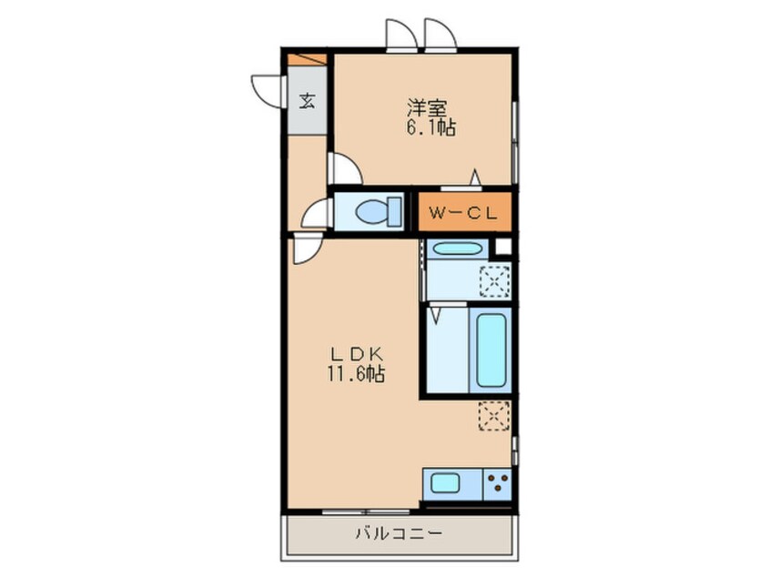 間取図 ブランズ宇久