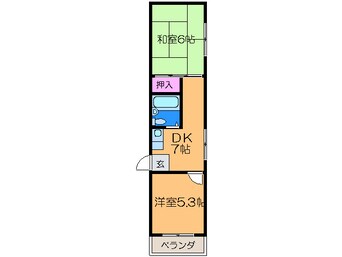 間取図 木内ハイツ