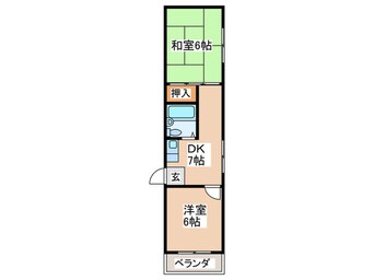 間取図 木内ハイツ