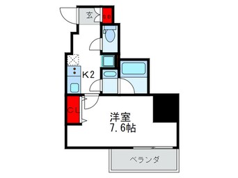 間取図 ザ・レジデンス心斎橋