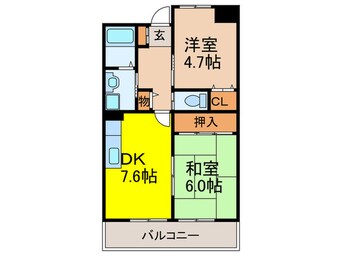 間取図 OPH千里佐竹台２棟・３棟