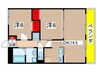 Ｐｉａｃｅｒｅ嵯峨嵐山 2LDKの間取り