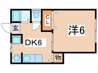 間取図 第３田辺マンション