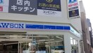 ローソン西田辺駅前店(コンビニ)まで160m 第３田辺マンション