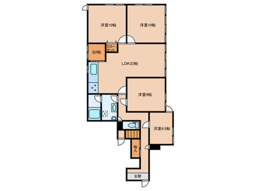 間取図 メゾン・リベルテ