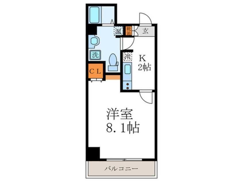間取図 フォース二条城東