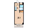 サウザンド 15の間取図
