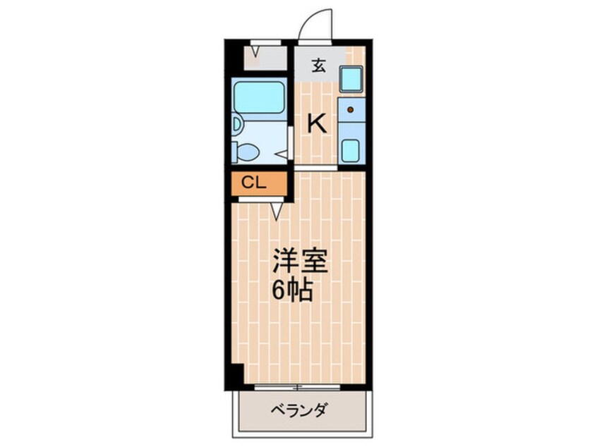 間取図 サウザンド 15