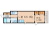 La Maison Isa 1LDKの間取り