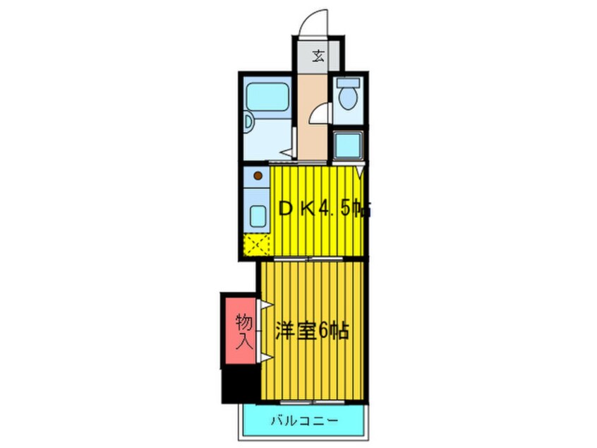 間取図 ノルデンハイム今福