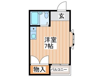 間取図 プレステージ寝屋川