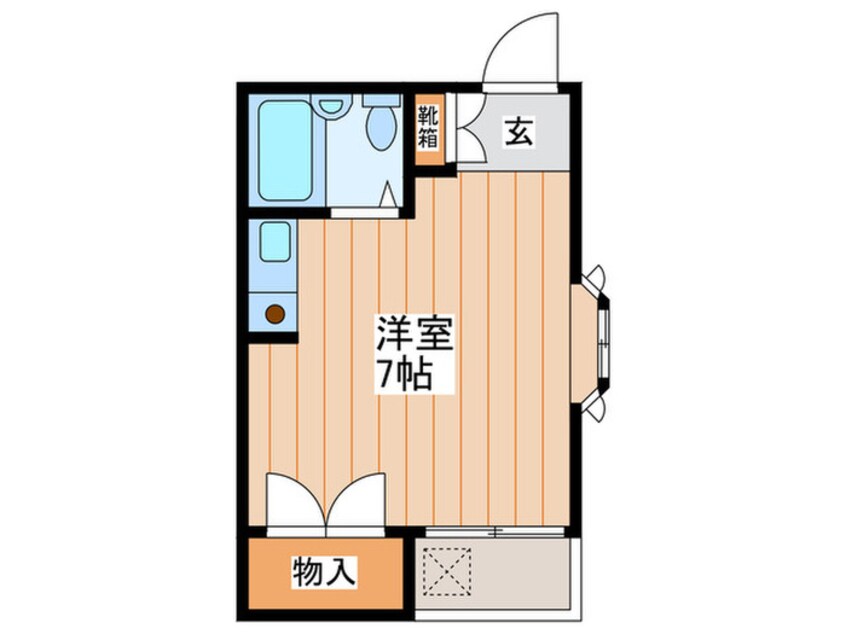 間取図 プレステージ寝屋川